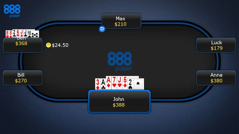 Una sessione su 888poker