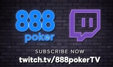 888poker colpisce nel segno con il nuovo canale Twitch 888pokerTV!